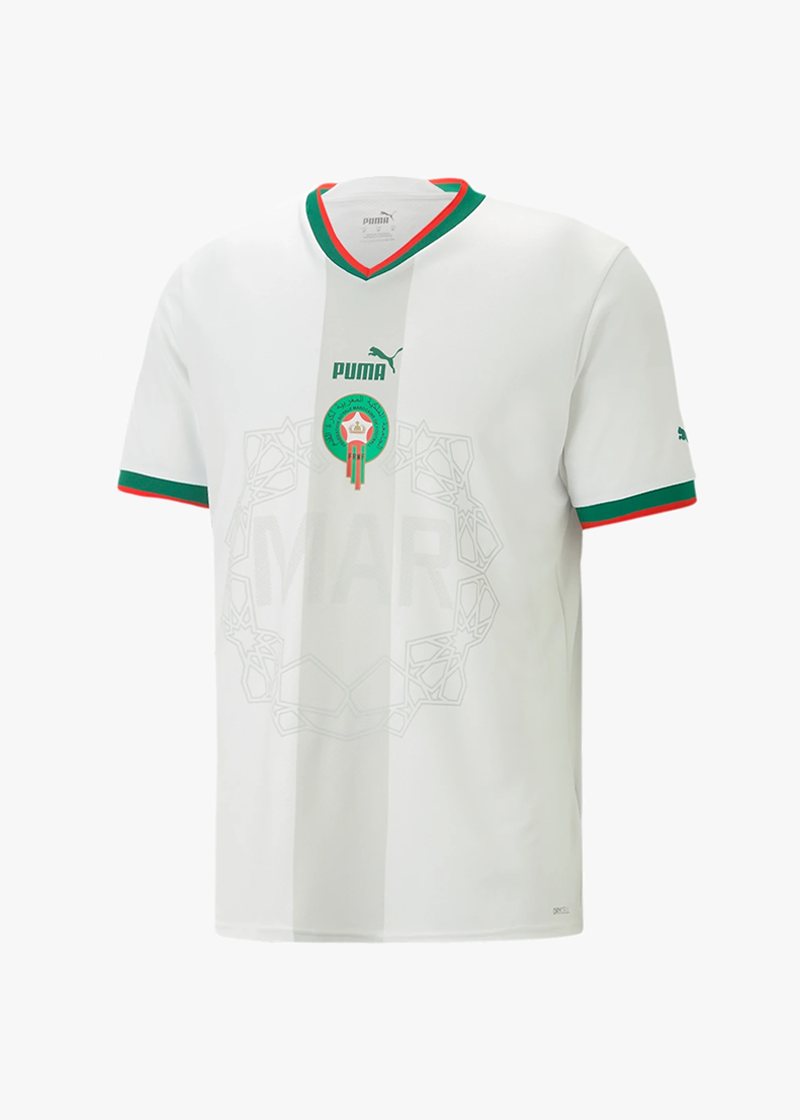 Men’s Replica Puma Morocco Away Jersey | White | 2022