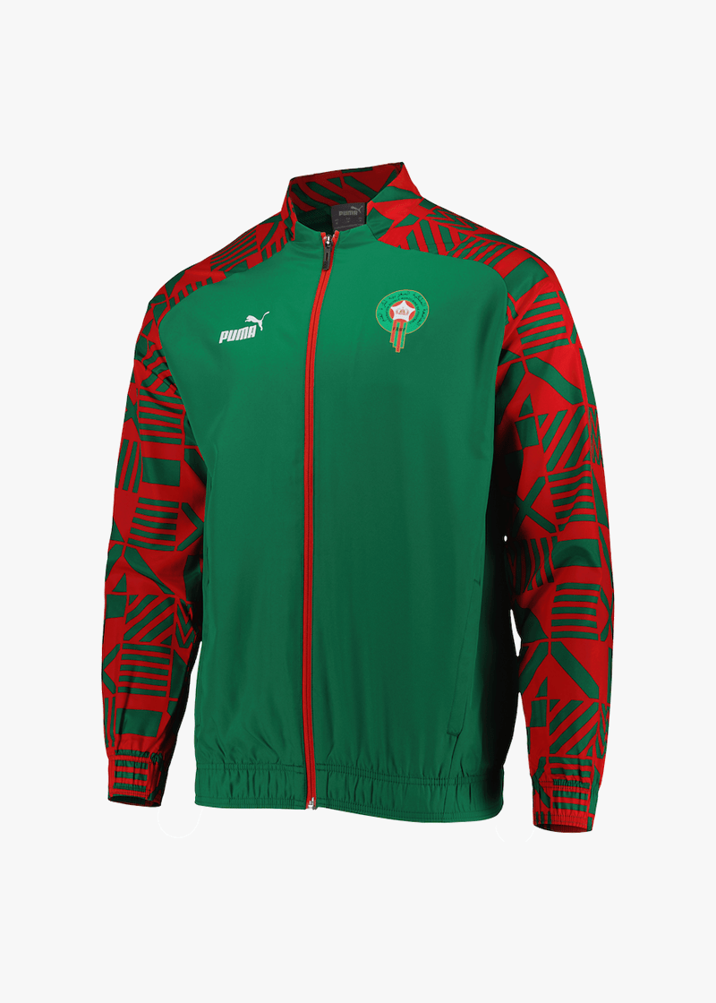 Morocco Football Puma Pre-match Jacket Men | Red | 2022