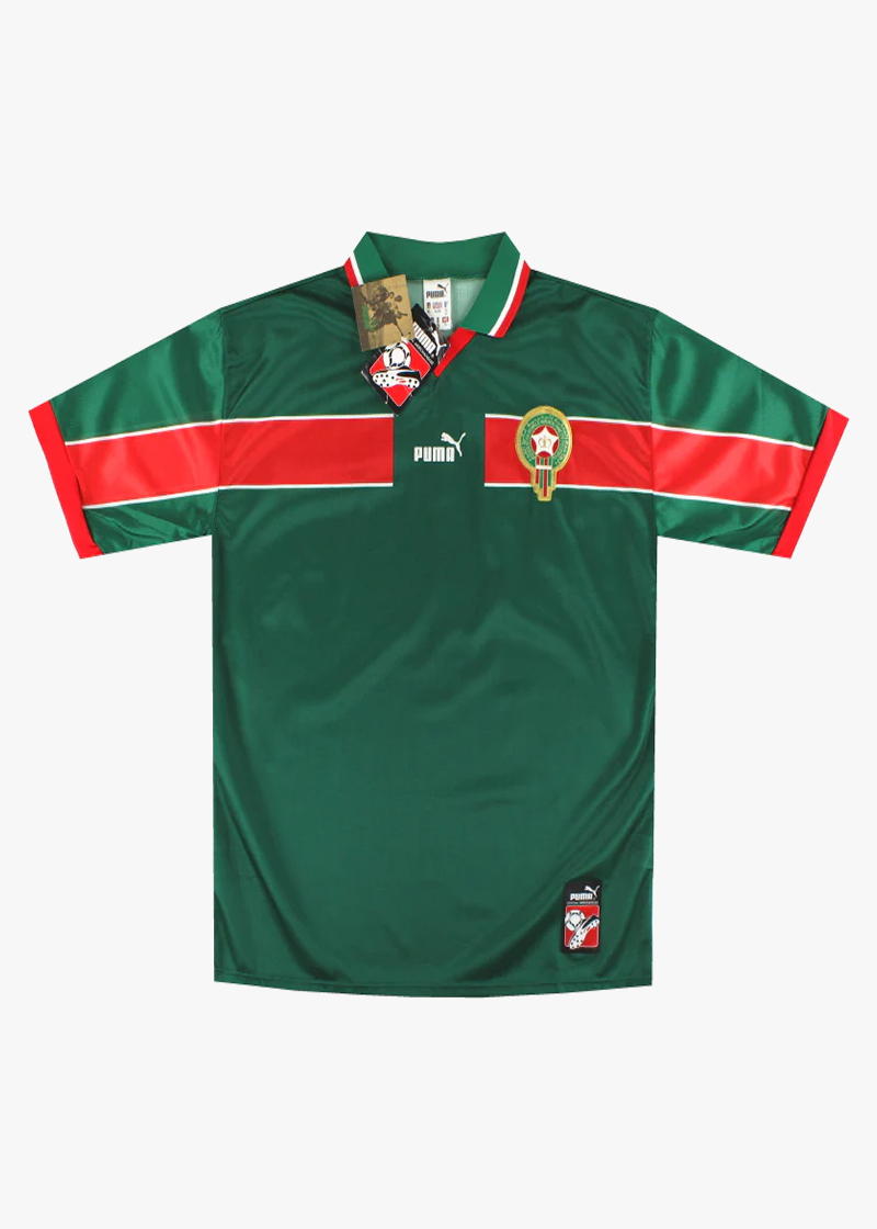 Men’s Replica Puma Morocco Away Jersey | Green | 1998