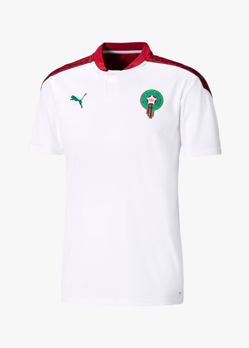 Men’s Replica Puma Morocco Away Jersey | White | 2020