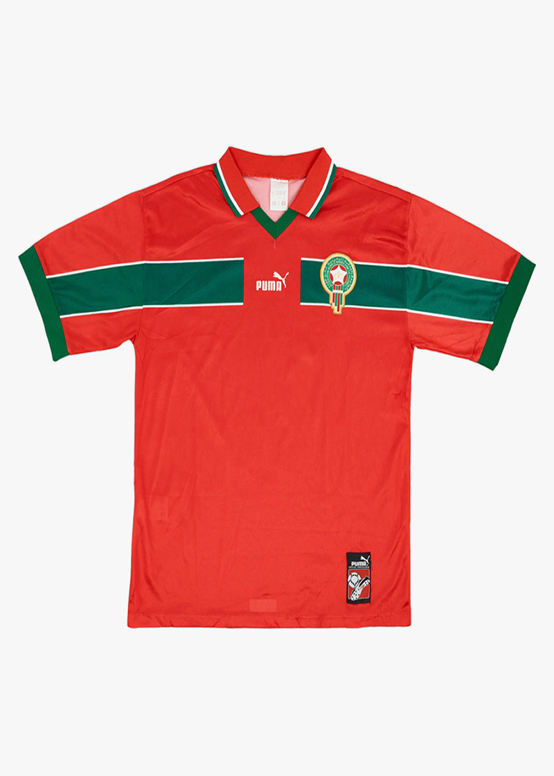 Men’s Replica Puma Morocco Home Jersey | Red | 1998