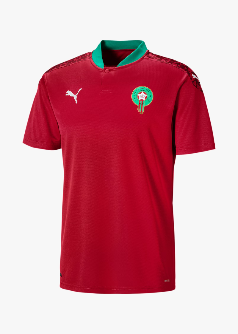 Men’s Replica Puma Morocco Home Jersey | Red | 2020